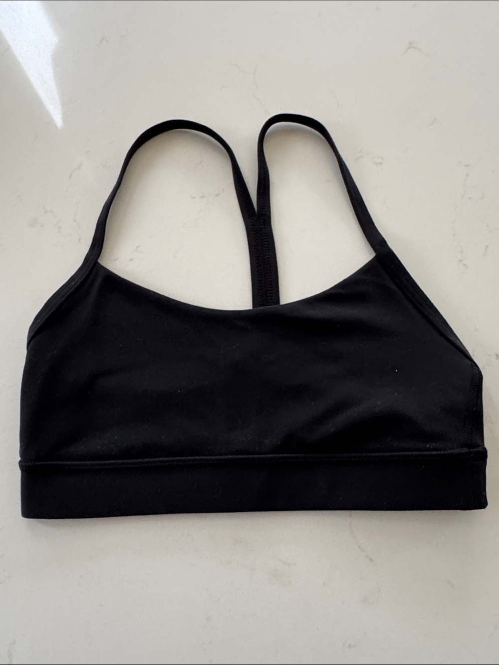 Lululemon Black T-Strap Women's Bralette Sz: 2 NWOT